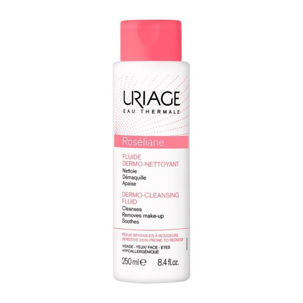 Uriage roseliane dermo-cleansing fluid oczyszczający płyn do twarzy 250ml