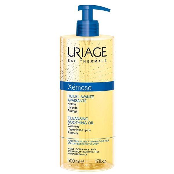 Uriage xemose cleansing soothing oil oczyszczający olejek pod prysznic i do kąpieli 500ml