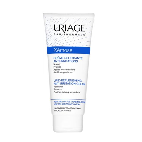 Uriage xemose lipid-replenishing anti-irritation cream kojący krem uzupełniający lipidy 200ml