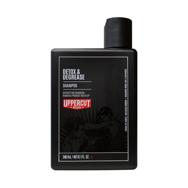 Uppercut detox & degrease shampoo głęboko oczyszczający szampon do włosów 240ml