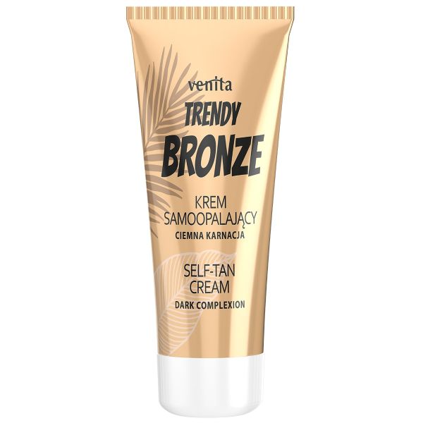 Venita trendy bronze samoopalacz do twarzy i ciała ciemna karnacja 75g