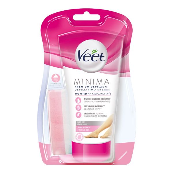 Veet minima krem do depilacji pod prysznic skóra normalna 135ml