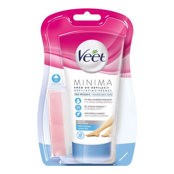 Veet minima krem do depilacji pod prysznic skóra wrażliwa 135ml