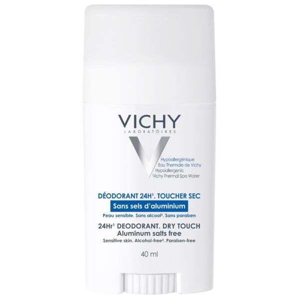 Vichy deodorant dry touch 24h antyperspirant w sztyfcie 40ml