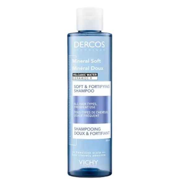 Vichy dercos mineral łagodny szampon wzmacniający do włosów 200ml