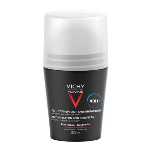 Vichy homme anti-perspirant sensitive skin 48h antyperspirant w kulce do skóry wrażliwej 50ml