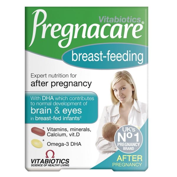 Vitabiotics pregnacare breast-feeding suplement diety dla mam karmiących piersiom 84 tabletki/kapsułki