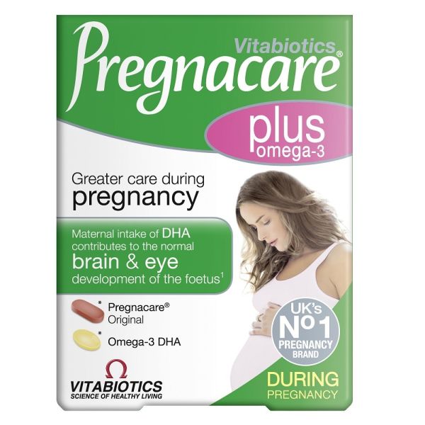 Vitabiotics pregnacare plus omega-3 suplement diety dla kobiet w ciąży 56 tabletek/kapsułek