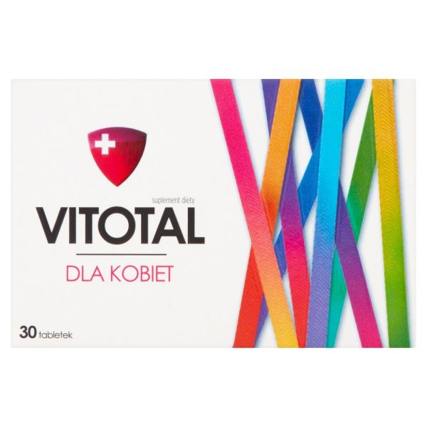 Vitotal dla kobiet suplement diety 30 tabletek