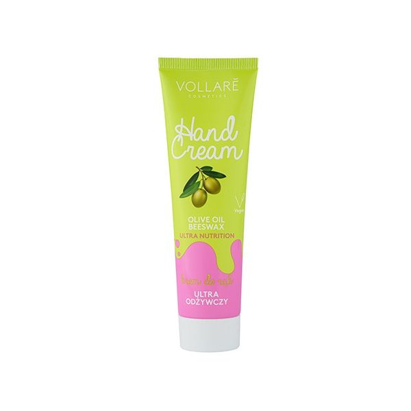 Vollare hand cream ultra odżywczy krem do rąk z oliwą z oliwek 100ml