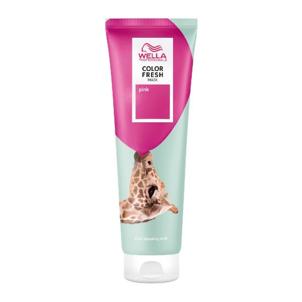 Wella professionals color fresh mask odżywcza maska koloryzująca pink 150ml