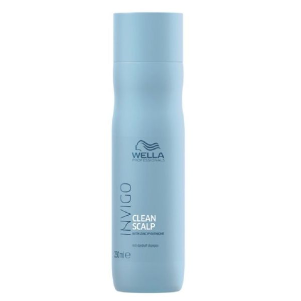 Wella professionals invigo clean scalp anti-dandruff shampoo szampon przeciwłupieżowy z pirytonianem cynku 250ml