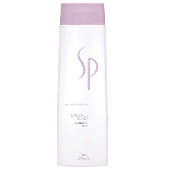 Wella professionals sp balance scalp shampoo szampon delikatnie oczyszczający do włosów i wrażliwej skóry głowy 250ml