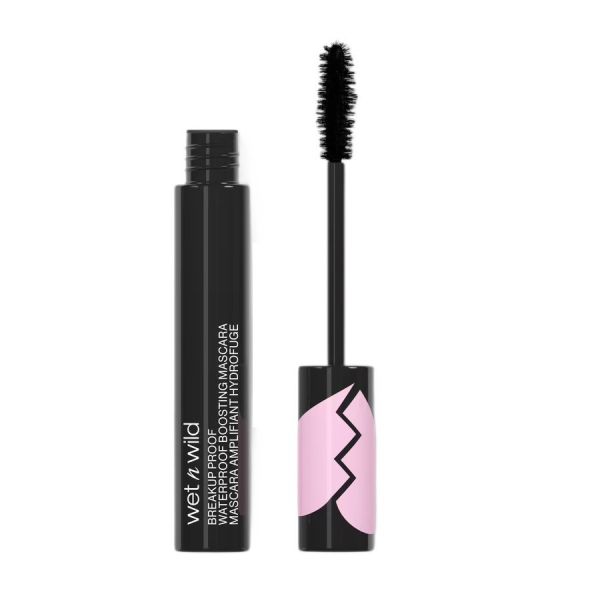 Wet n wild breakup proof waterproof boosting mascara wodoodporny tusz do rzęs ultra black 8ml