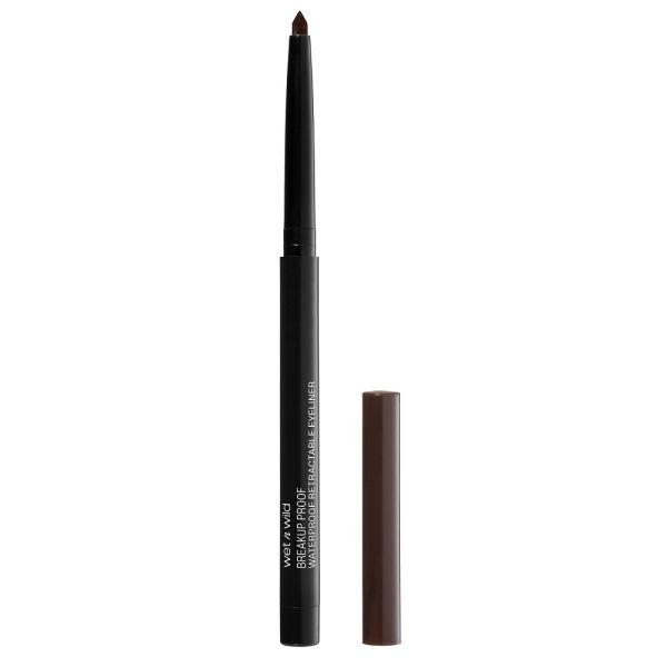 Wet n wild breakup proof waterproof retractable eyeliner wodoodporny eyeliner w kredce black brown 0.23g