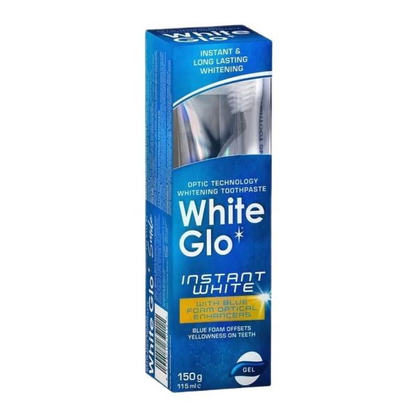 White glo instant white toothpaste wybielająca pasta do zębów 150g