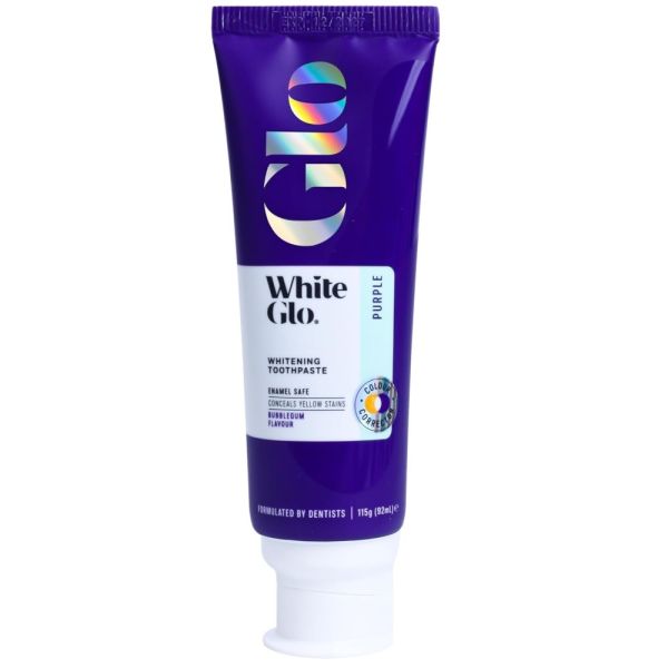 White glo purple whitening toothpaste pasta do zębów 115g