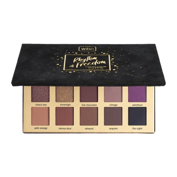 Wibo rhythm of freedom eyeshadow palette paleta cieni do powiek 15g