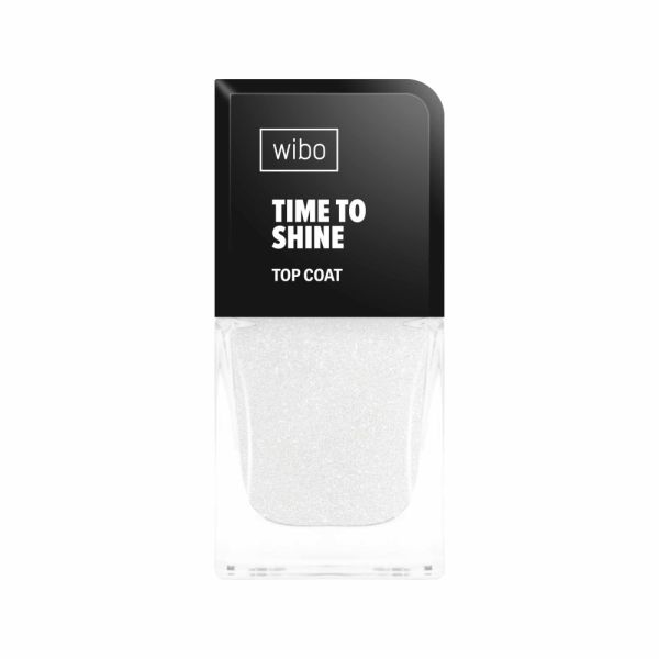 Wibo time to shine top coat do paznokci z drobinkami 8.5ml