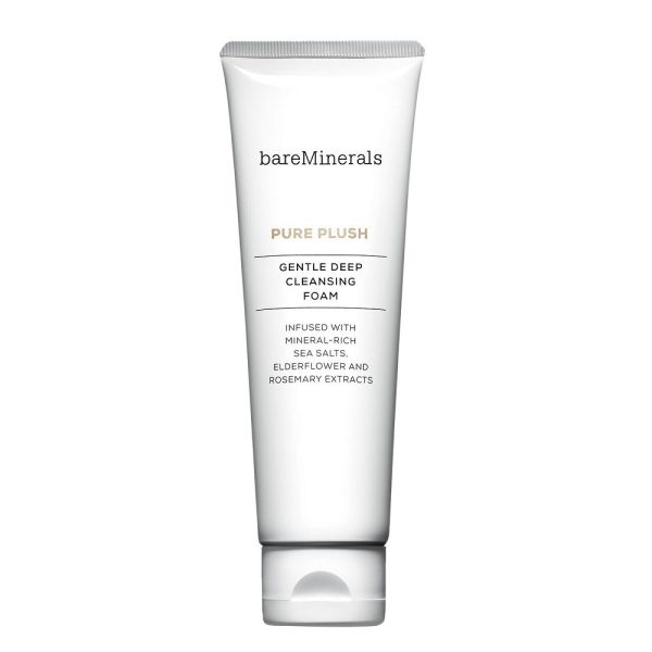 Bareminerals pure plush gentle deep cleansing foam oczyszczająca pianka do twarzy 120g