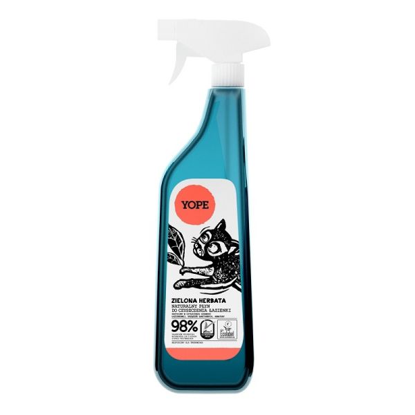 Yope naturalny płyn do czyszczenia łazienki zielona herbata 750ml